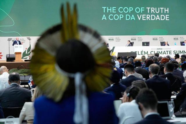 تجمع فعالان بومی در ورودیِ اجلاس «کاپ۳۰» در برزیل