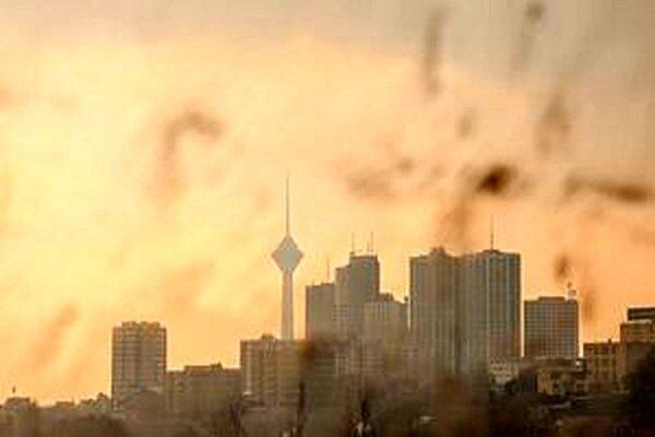 هوای تهران در شرایط نارنجی؛ «ناسالم» برای گروه‌های حساس