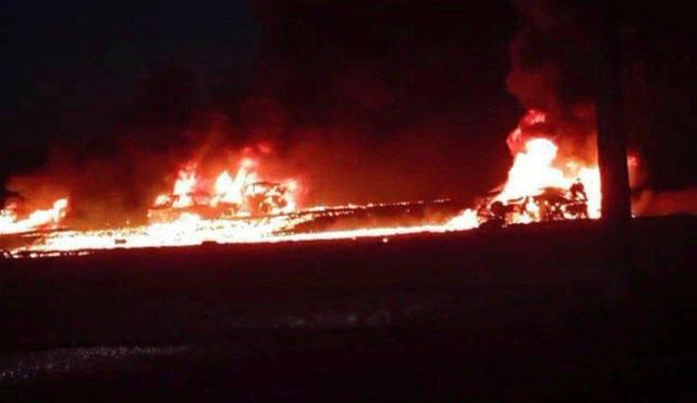 شعله‌های آتش به‌قدری شدید بودند که ... | قاچاق سوخت قربانی گرفت