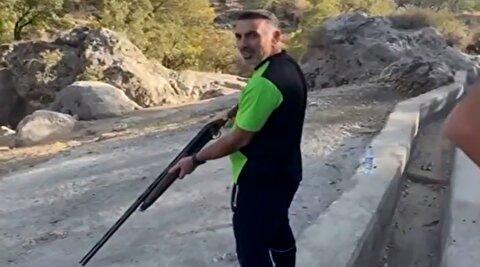 لحظات تیراندازی محمود فکری با ادبیات خاص