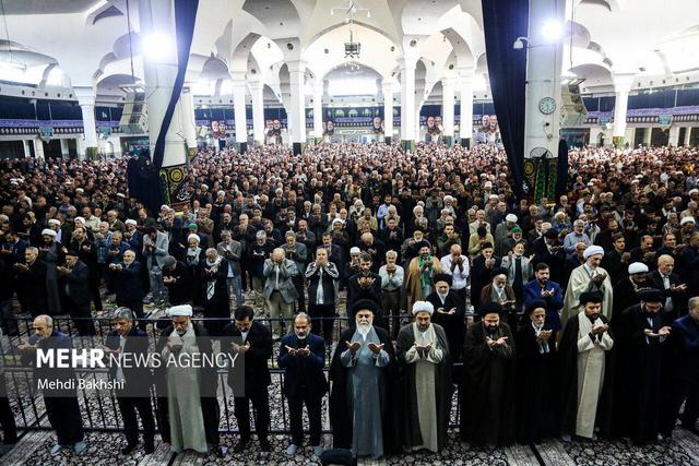 اقامه نماز طلب باران در قم