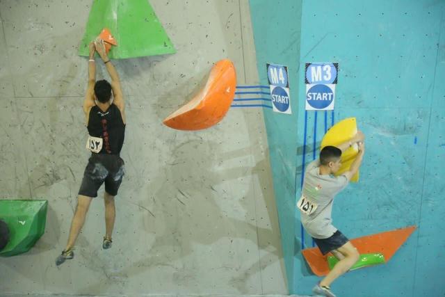 ورزشکار تهرانی فاتح لیگ سنگنوردی کشور در ماده بولدرینگ شد