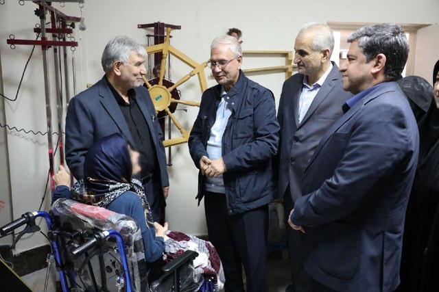 دستیار اجتماعی رییس‌جمهور: مرکز توانبخشی معلولین اردبیل الگوی فعالیت‌های خیریه است