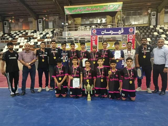 جام قهرمانی لیگ برتر فوتسال زیر ۱۵ سال هرمزگان از میناب‌ به بندرعباس رسید
