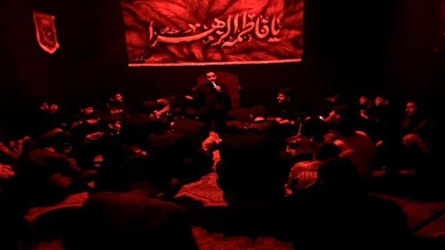 حال و هوای هیئت منتظران یار در محله شهر قائم در دهه دوم فبطمیه + عکس