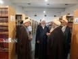 حضور حجت‌الاسلام والمسلمین محسنی اژه‌ای در مسجد مقدس جمکران / بازدید رئیس عدلیه از کتابخانه موسسه امام صادق (ع)