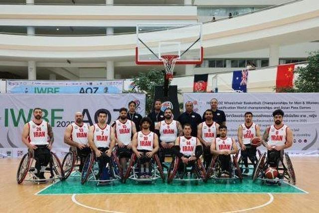  پیام تبریک کمیته ملی پارالمپیک برای تیم ملی بسکتبال با ویلچر