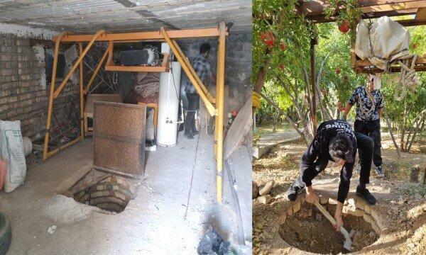 ۸ چاه آب غیر مجاز در قم پر شد
