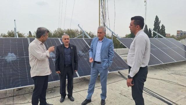 راه‌اندازی نیروگاه خورشیدی ۳۵ کیلوواتی در اداره کل منابع طبیعی و آبخیزداری گلستان