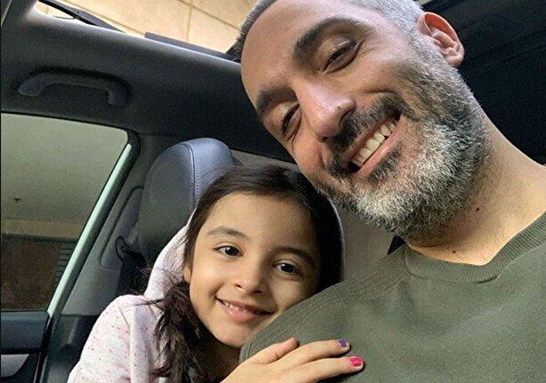 فیلم| امیرمهدی ژوله و دخترش در کنسرت دبی مهران مدیری