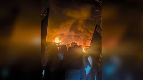 Massive blast rocks India’s border state with Pakistan (VIDEO)