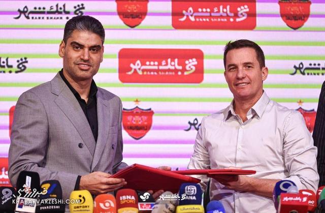 اوسمار با مدیرعامل پرسپولیس جلسه تشکیل داد/ تبادل نظر با سرمربی برزیلی؛ تصمیمات ویژه اجرا خواهد شد