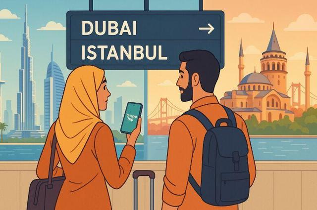 مقایسه سفر به دبی و استانبول! کدام مقصد جذابتری است؟