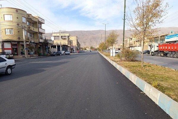 محور پرتردد لاین جنوبی شهر آلونی آماده بهره‌برداری