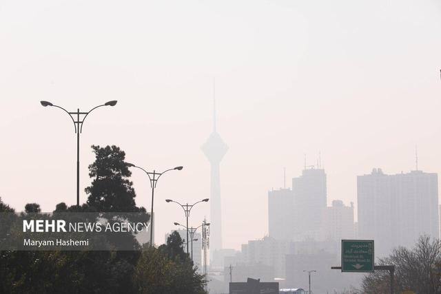 هواشناسی تهران: کیفیت هوا در مناطق پرتردد کاهش می یابد
