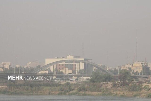 ۱۴ شهر خوزستان در وضعیت قرمز آلودگی هوا؛ ۴ شهر دیگر در شرایط نارنجی