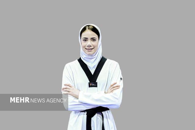 هستی محمدی در رقابت های تکواندو به برتری رسید