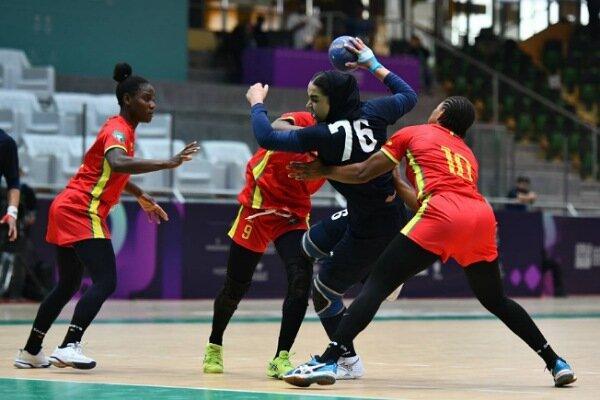 صعود تیم هندبال بانوان ایران به مرحله نیمه ‌نهایی