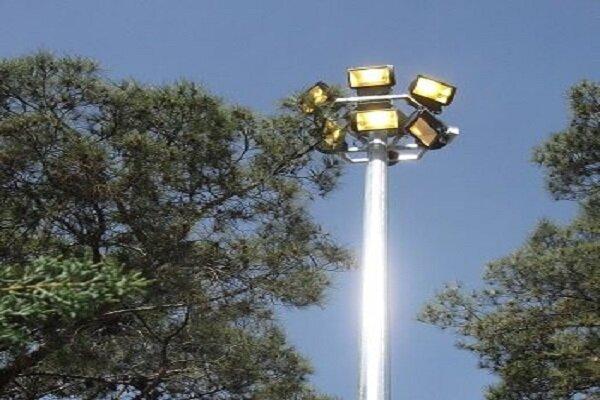 ۲۰۰ برج نوری LED در بوستان‌های منطقه ۲ نصب شد