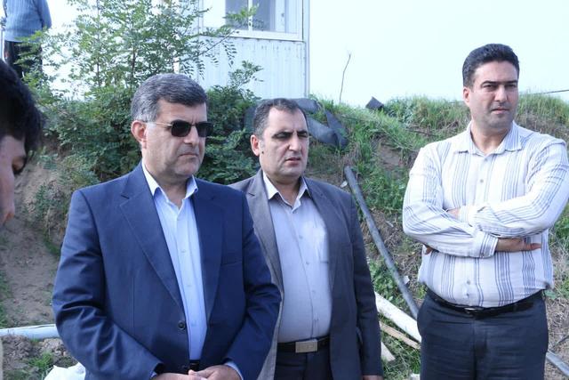 حیدری نژاد: سد لاستیکی انبارسر آبیاری شالیزارها را تقویت می‌کند