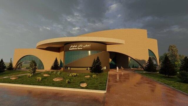 ساخت نخستین آمفیتئاتر نیمهباز کشور تا پایان سال