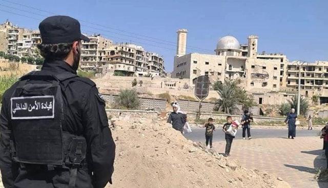 برداشتن موانع ورودی محلههای شیخ مقصود و اشرفیه حلب توسط نیروهای آسایش