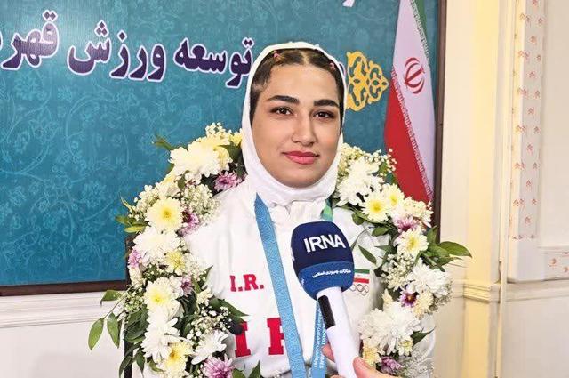 پرچمدار کاروان کشورمان در بازی های همبستگی: مدالم را تقدیم دختران سخت کوش وطنم می کنم