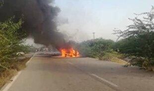 یک قربانی دیگر در جاده های هرمزگان