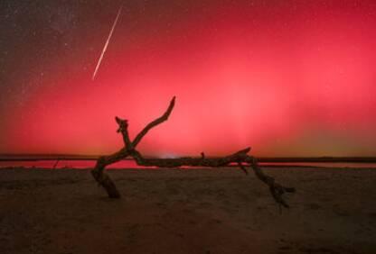 عکس روز ناسا از شفق قطبی بر فراز فلوریدا