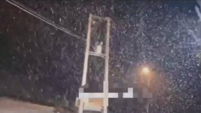 فیلم/ اولین برف پاییزی در گردنه چری شهرستان کوهرنگ