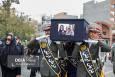 تشییع پیکر همسر شهید فلاحی در دانشگاه فرماندهی و ستاد ارتش