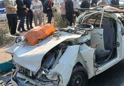 مرگ ۵ نفر بر اثر تصادف در جاده حمزه