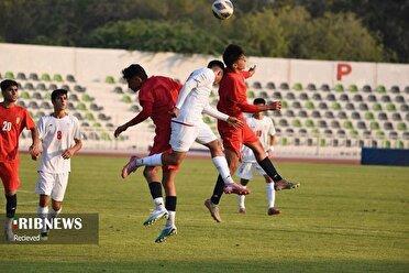 رقابت درون‌تیمی و تمرین پنالتی بازیکنان تیم نوجوانان ایران