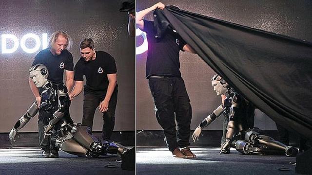 آبروریزی روبات روسی