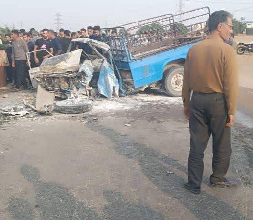 ۵ کشته در تصادف نیسان و سمند در دزفول