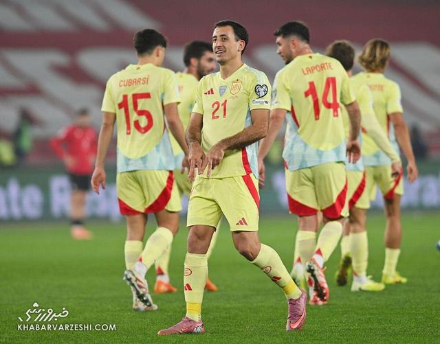 ویدیو| گلهای بازی گرجستان ۰ - اسپانیا ۴/ ۵ بازی، ۱۹ گل زده، بدون گل خورده!