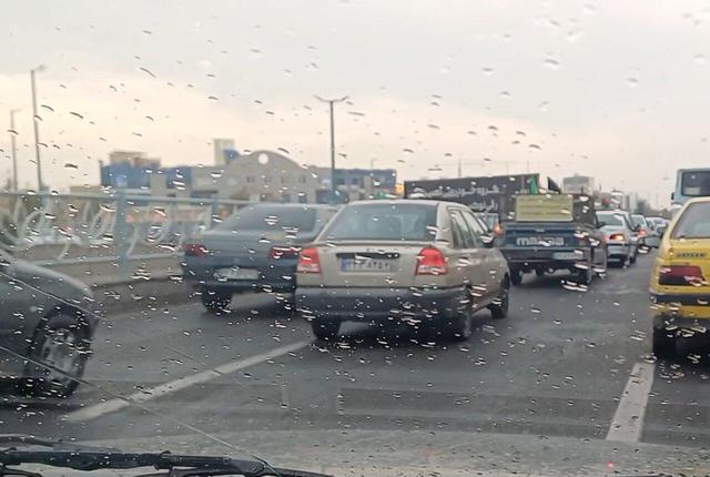 بارش شدید باران در دهلران