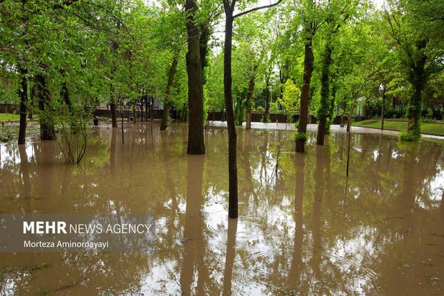 سیلاب شهرک هزارانی آبدانان