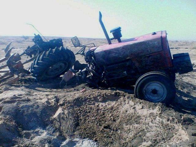 شبرنگ ماشین‌آلات کشاورزی موجب کاهش تصادفات در اردبیل شد