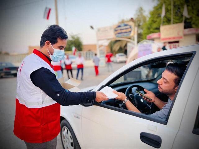 بهرهمندی ۵۳ هزار و ۵۰۰ خوزستانی از خدمات سلامت محور هلالاحمر در شرایط آلودگی هوا