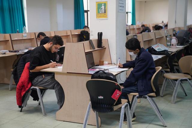 فیلم/ حال و هوای کتابخانه مرکزی اردبیل در هفته کتاب