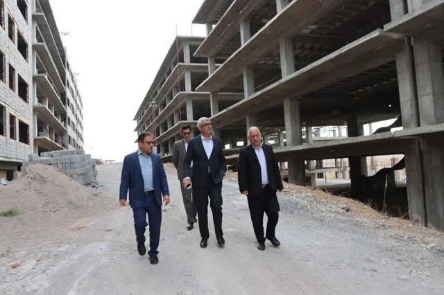 پیشرفت ۳۵ درصدی طرح نهضت ملی مسکن گلشهر مراغه