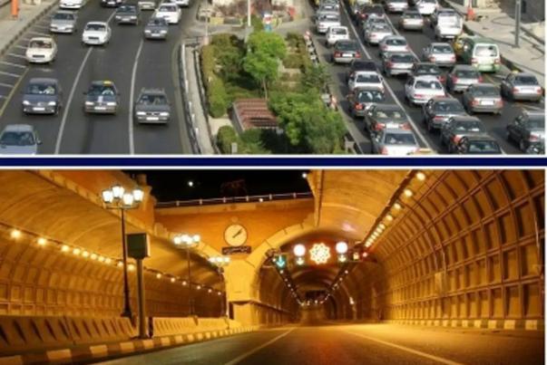 تونلهای امیرکبیر و نیایش امشب مسدود است