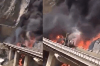 جان باختن ۴۵ عمره گذار اهل هند بر اثر سانحه رانندگی