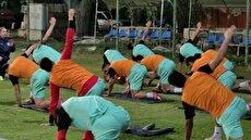 تمرینات تیم ملی پیش از دیدار با ازبکستان (فیلم)