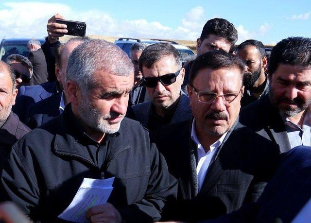 بازدید نایب رئیس مجلس از پروژه رو به پایان "محور میاندوآبـمیانه"