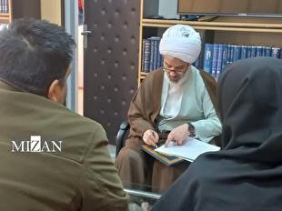  ۸۰ مراجعه کننده با رئیس کل دادگستری استان خراسان شمالی دیدار کردند