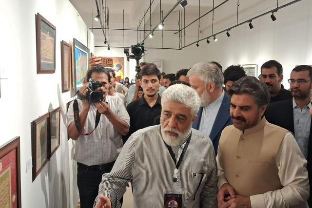 خوشنویسی ایرانی در کراچی درخشید؛ میراث عرفانی در قاب هنر تجسمی