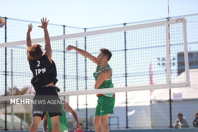 ژاپن مغلوب ملیپوشان والیبال ساحلی ایران شد