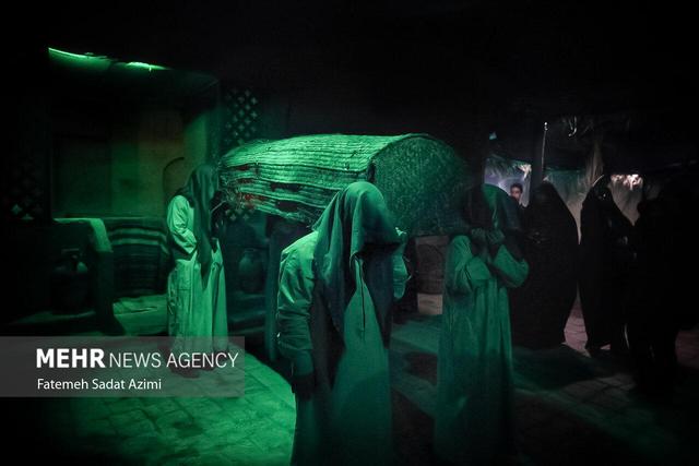 سوگواره تجسمی کوچه های بنی هاشم در قم